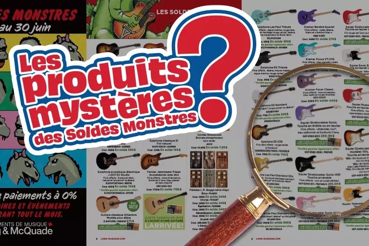 Les produits mystres des Soldes Monstres